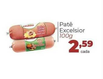 Super Nicolini Patê Excelsior oferta