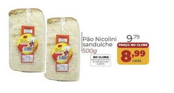 Pão Nicolini Sanduíche