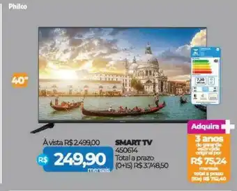 Lojas Certel Smart Tv 40 oferta