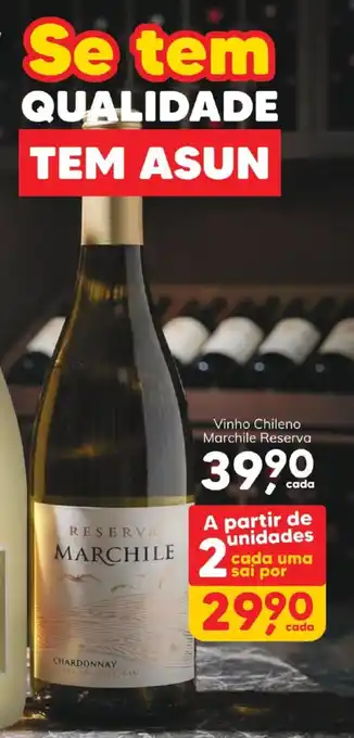 Vinho Chileno Marchile Reserva