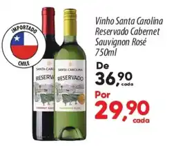 Asun Vinho Santa Carolina Reservado Cabernet Sauvignon Rosé oferta