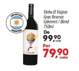 Asun Vinho El Viajero Gran Reserva Cabemet/Blend oferta