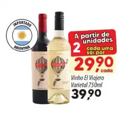 Asun Vinho El Viajero Varietal oferta