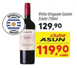 Asun Vinho Uruguaio Garzon Estate oferta
