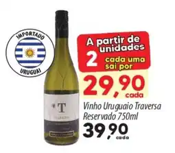 Asun Vinho Uruguaio Traversa Reservado oferta