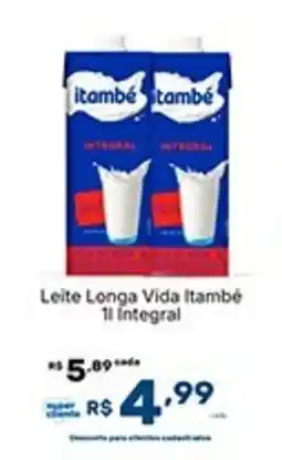 Super Lagoa Leite Longa Vida Itambé Integral oferta