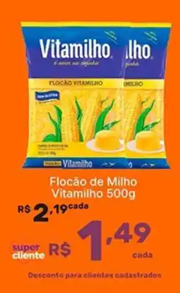 Super Lagoa Flocão de Milho Vitamilho oferta