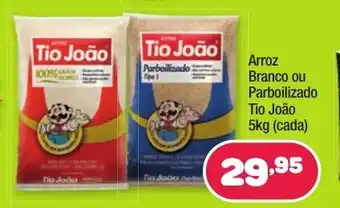 Costazul Supermercados Arroz Branco ou Parbollizado Tio Joao 5kg oferta