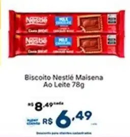 Super Lagoa Biscoito Nestlé Maisena Ao Leite oferta