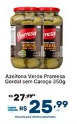 Super Lagoa Azeitona Verde Pramesa Gordal sem Caroço oferta