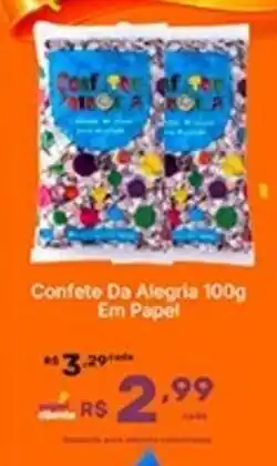 Super Lagoa Confete Da Alegria Em Papel oferta