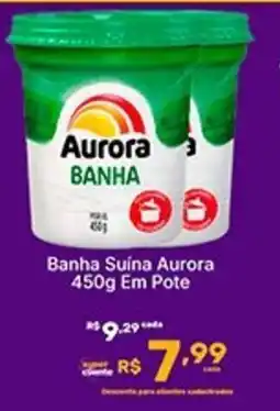 Super Lagoa Banha Suína Aurora Em Pote oferta