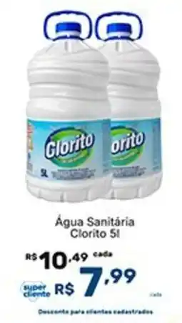 Super Lagoa Água Sanitária Clorito oferta