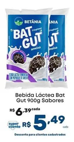Super Lagoa Bebida Láctea Bat Gut Sabores oferta