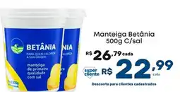 Super Lagoa Manteiga Betânia C/sal oferta
