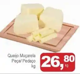 Mineirão Atacarejo Queijo Muçarela Peça/ Pedaço oferta