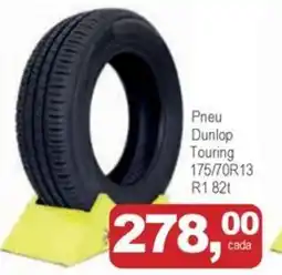 Mineirão Atacarejo Pneu Dunlop Touring 175/70R13 R1 82t oferta