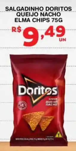 Roldão Salgadinho doritos queijo nacho elma chips oferta