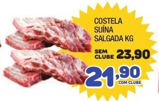 Costazul Supermercados Costela Suina Salgada 1kg oferta