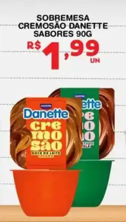Roldão Sobremesa cremosão danette sabores oferta