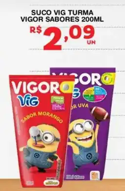 Roldão Suco vig turma vigor sabores oferta