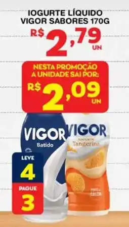 Roldão Iogurte líquido vigor sabores oferta