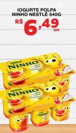 Roldão Iogurte polpa ninho nestlé oferta