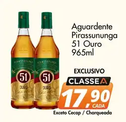 Delta Supermercados Aguardente Pirassununga 51 Ouro oferta