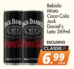 Delta Supermercados Bebida Mista Coca-Cola Jack Daniel's Lata oferta