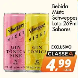 Delta Supermercados Bebida Mista Schweppes Lata Sabores oferta