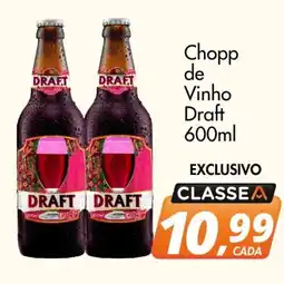Delta Supermercados Chopp de Vinho Draft oferta