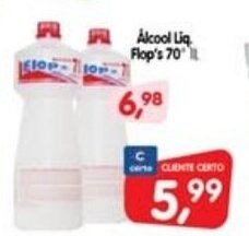 Alcool liq. Flop's 70 1L