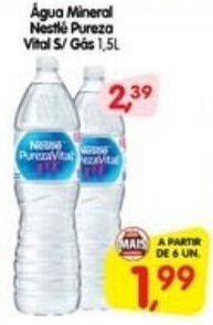 Cercadão Agua Mineral Nestle Pureza Vital s/ Gas 1.5L oferta