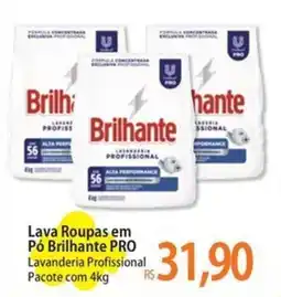 Atacadão Lava Roupas em Pó Brilhante PRO oferta