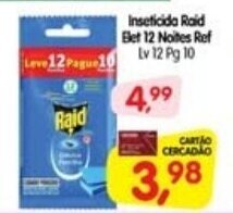 Inseticida Raid Elet 12 Noites Ref