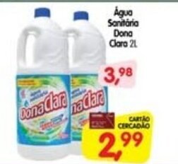 Cercadão Agua Sanitaria Dona Clara 2L oferta