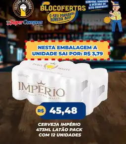 Rede Super Compras Cerveja Império oferta