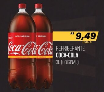Cometa Supermercados Refrigerante Coca Cola 3L oferta