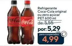 Coop Refrigerante Coca-Cola original ou zero açúcar oferta