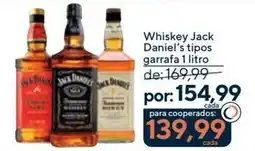 Coop Whiskey Jack Daniel's tipos garrafa oferta