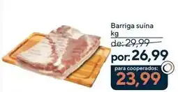 Coop Barriga suína oferta