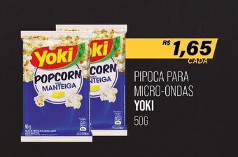 Cometa Supermercados Pipoca para micro ondas Yoki 50g oferta