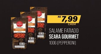 Cometa Supermercados Salame Fatiado Seara Gourmet 100g oferta
