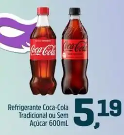 Arena Atacado Refrigerante Coca-Cola Tradicional ou Sem Açúcar oferta