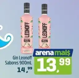 Arena Atacado Gin Leonoff Sabores oferta
