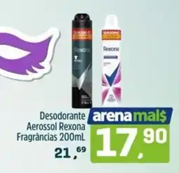Arena Atacado Desodorante Aerossol Rexona Fragrâncias oferta