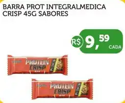 CenterBox Barra prot integralmedica crispprotein crisp sabores oferta