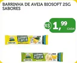 CenterBox Barrinha de aveia biosoft sabores oferta