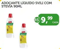 CenterBox Adoçante líquido svili com stevia oferta