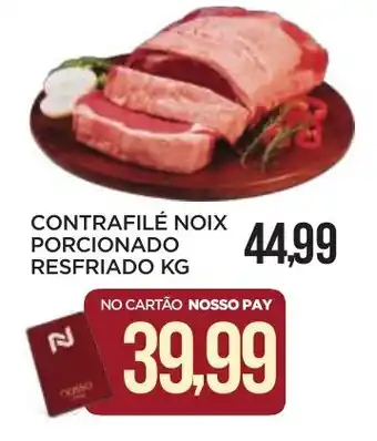 Contrafilé noix porcionado resfriado